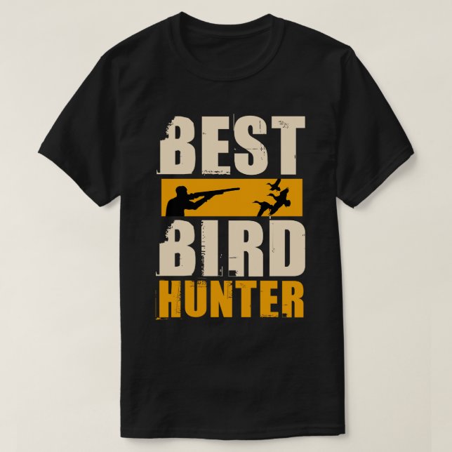 Best Bird Hunter T-Shirt (Design vorne)