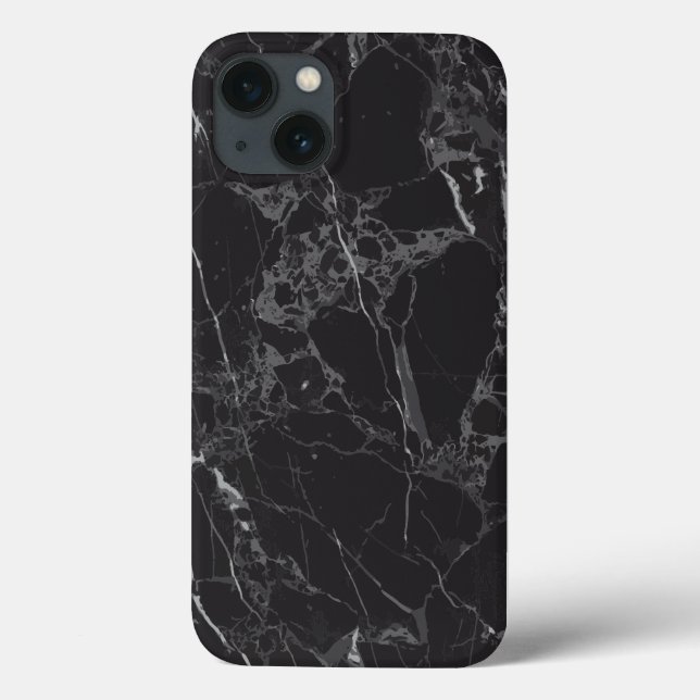 Best Black Marble Case-Mate iPhone Hülle (Rückseite)