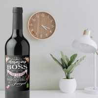 Best Boss Apprecife Geschenk Weinführer