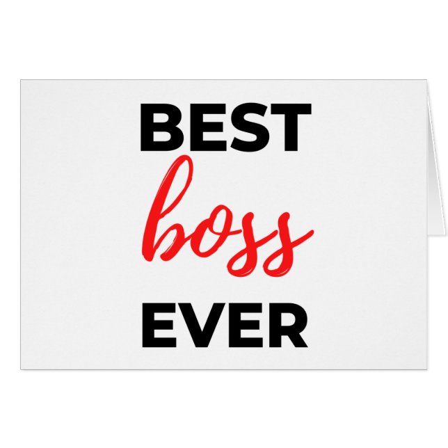 Best Boss Ever 2 (Vorderseite (Horizontal))