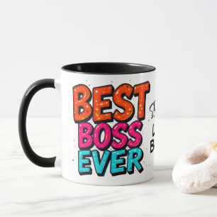 Best Boss Ever Lady Boss Graffiti Tasse