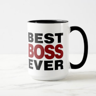 BEST BOSS EVER TASSE