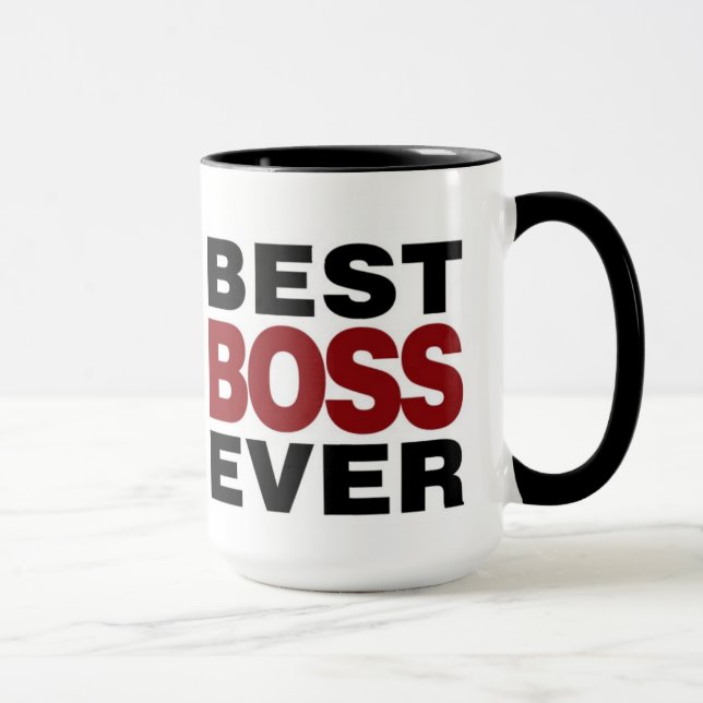 BEST BOSS EVER TASSE (Rechts)