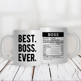 Best Boss je Black + Nutrition Fakten, Jumbo-Tasse