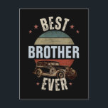 BEST BROTHER JE POSTKARTE<br><div class="desc">BEST BROTHER JE . BROTHER GEGRÜNDET AN GRANDPA,  UNKEL UND VATER.</div>