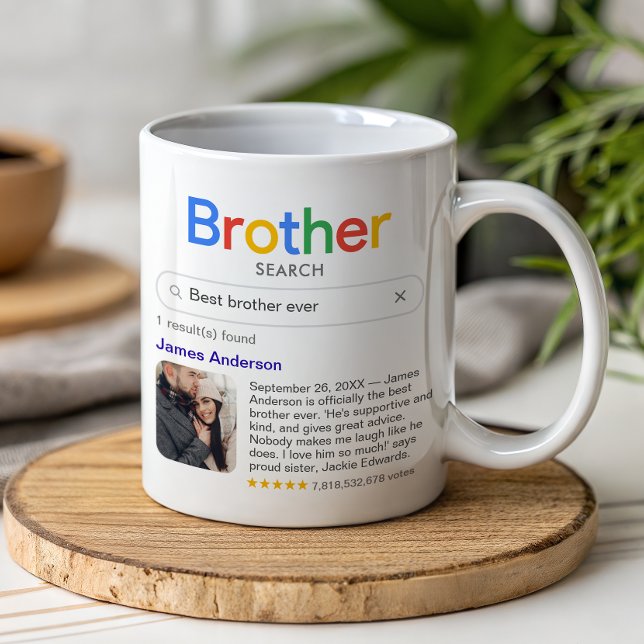 Best Brother Search Results Foto & Message Kaffeetasse (Von Creator hochgeladen)
