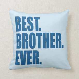 Best. Bruder. Immer.(Blau) Kissen