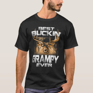 Best Buckin Grampy Ever T-Shirt Hirschjagd Buck F