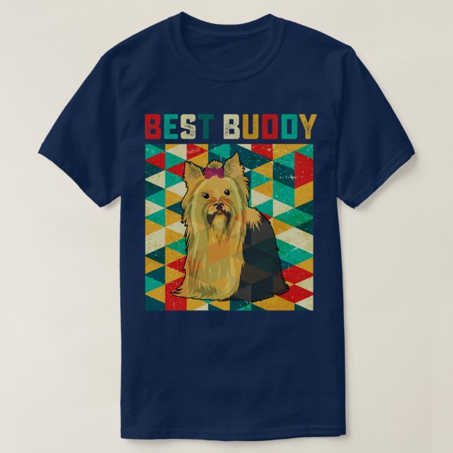 Best Buddy Yorkie T-Shirt (Design vorne)