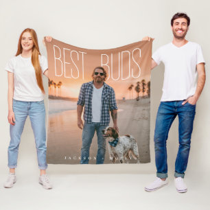 Best Buds Pets PhotoPop Fleecedecke