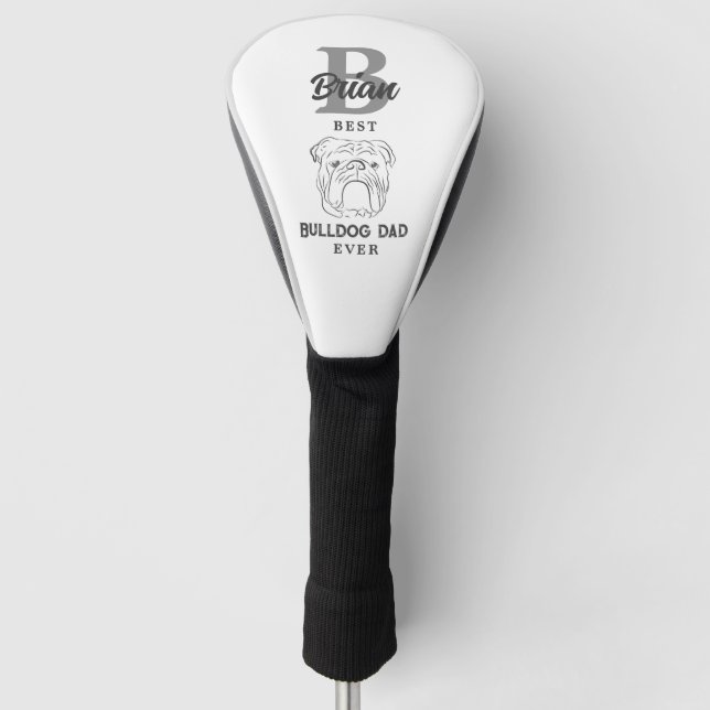 Best Bull Dog Vater Golf Headcover (Vorderseite)