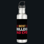 Best Bulldog Dad Edelstahlflasche<br><div class="desc">Best Bulldog Dad</div>
