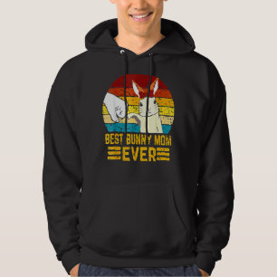 Best Bunny Mama Ever Bunny Mama Osterfeiertag Embr Hoodie