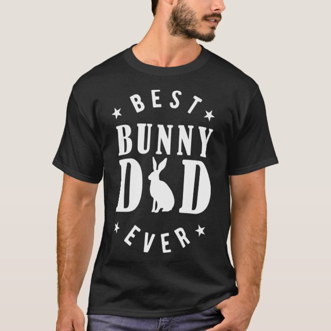 Best Bunny Vater Ever Designs Bunny Vater T-Shirt (Vorderseite)