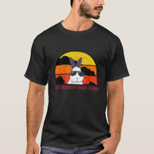 Best Bunny Vater je Rabbit Daddy Bunny Father Mens T-Shirt
