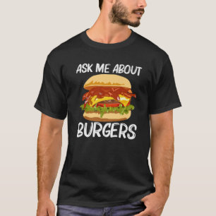 Best Burger Design für Männer Hamburger Sandwic T-Shirt
