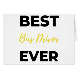 Best Bus Driver Ever bl