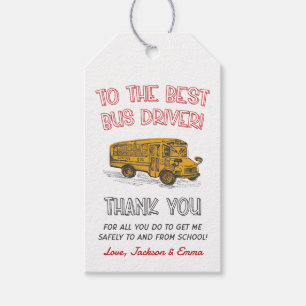 Best Bus Driver Wertschätzung Danke Geschenkanhänger