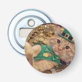 Best Button Bottle Opener with Irish Cat Flaschenöffner