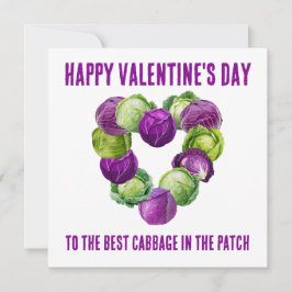 BEST CABBAGE IN THE PATCH Valentine Couples