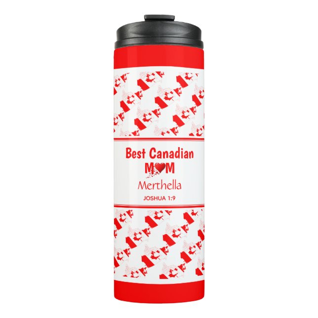 BEST CANADIAN MUM THERMOSBECHER (Vorderseite)