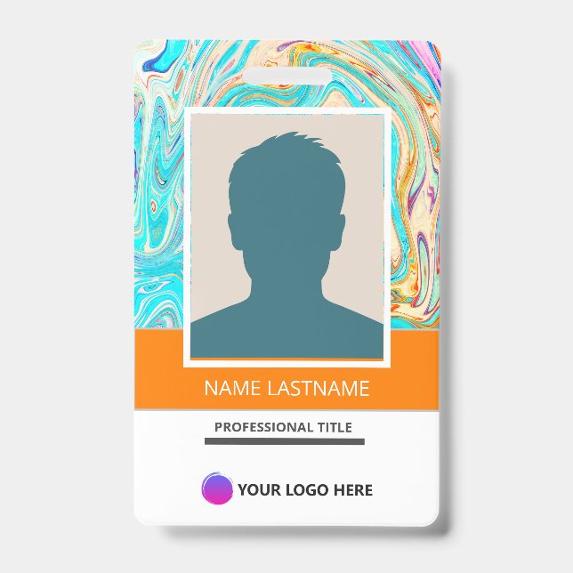 Best Card Presentation ID Card for work Ausweis (Vorderseite)