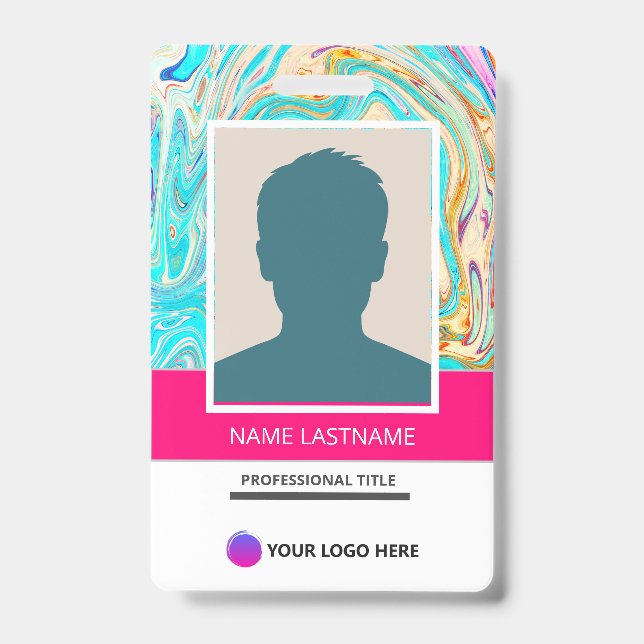 Best Card Presentation ID Card for work Ausweis (Vorderseite)
