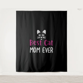 BEST CAT-MAMA JE WANDTEPPICH
