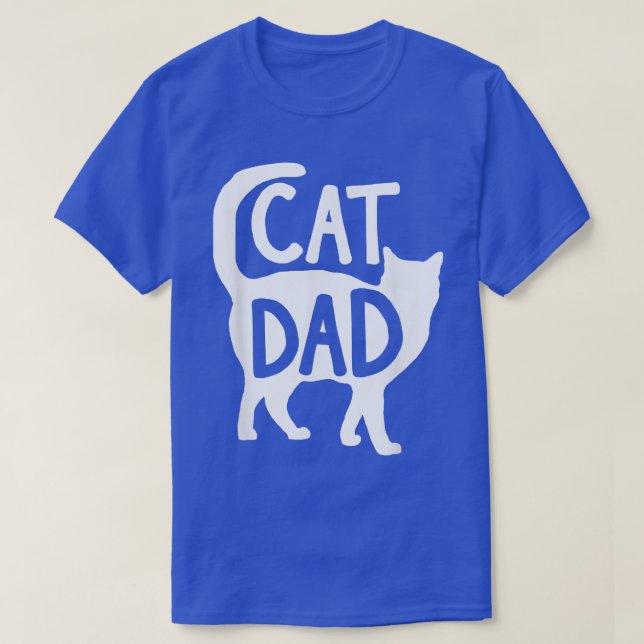 Best Cat Vater Vathers Day Men Kitty Daddy Papa Ch T-Shirt (Design vorne)