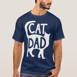 Best Cat Vater Vathers Day Men Kitty Daddy Papa Fa T-Shirt