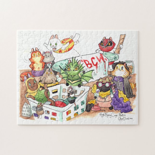 BEST CAT WRESTLING! BCW! BCW! (Horizontal)