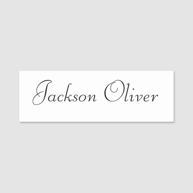 Best Children Student Classic Name Tag Namensschild (Vorderseite)