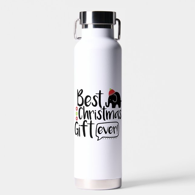 Best Christmas Gift Ever Trinkflasche (Vorne)