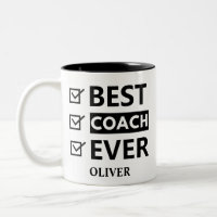 Best Coach Ever Checkliste - Individuelle Name-Ges