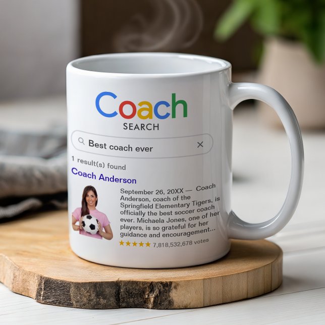 Best Coach Ever Search Results Foto & Message Kaffeetasse (Von Creator hochgeladen)