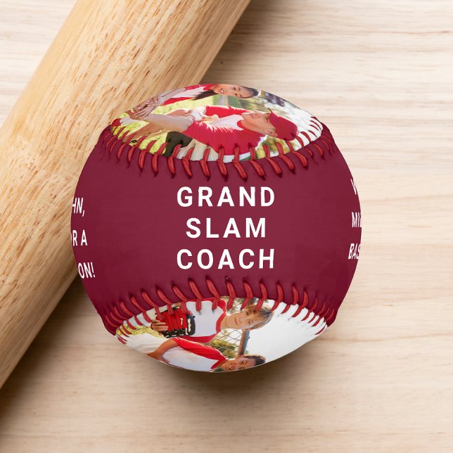 Best Coach je Foto Burgundy Red Baseball (Von Creator hochgeladen)
