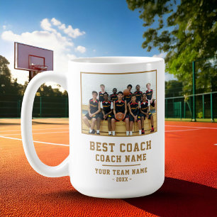 Best Coach Team Name Foto Vielen Dank Kaffeetasse