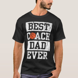 Best Coach Vater je Men's Basketball Coachen Pap T-Shirt