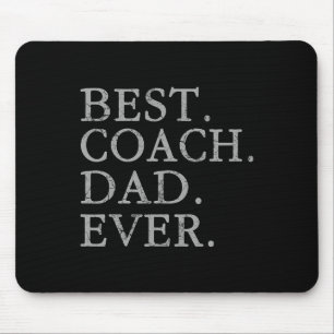 Best Coach Vater je Sports Baseball Football Socce Mousepad