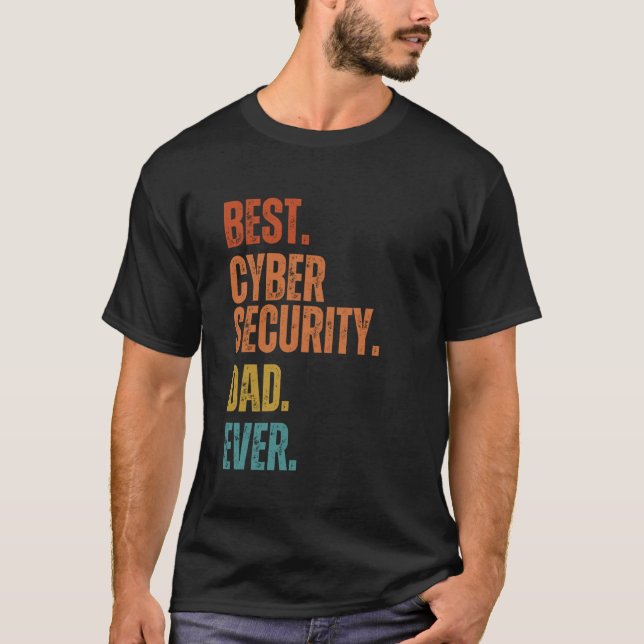 Best Cybersicherheit-Vater je Sonderaktion für Cyb T-Shirt (Vorderseite)