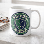 Best Dad by Par Golf Ball Funny Golf Gift for Dad Kaffeetasse<br><div class="desc">Celebrate the Best Dad by Par with this stylish golf-themed mug that’s a hole-in-one gift for any dad who loves the game. The sleek logo design blends classic golf vibes with a modern, sporty look, making it perfect for morning coffee, tee-time inspiration, or relaxing after a day on the course....</div>