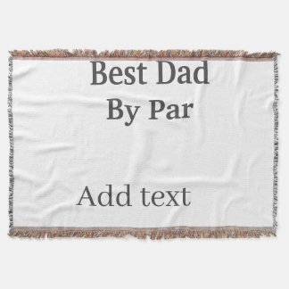 Best dad by par gray black father's day namesimple decke