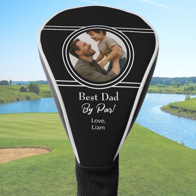Best Dad Custom Photo Gift Father's Day Golf Headcover (Von Creator hochgeladen)