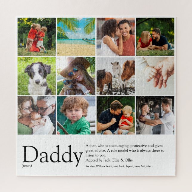 Best Dad, Daddy, Father Definition 12 Photo Fun (Vertikal)