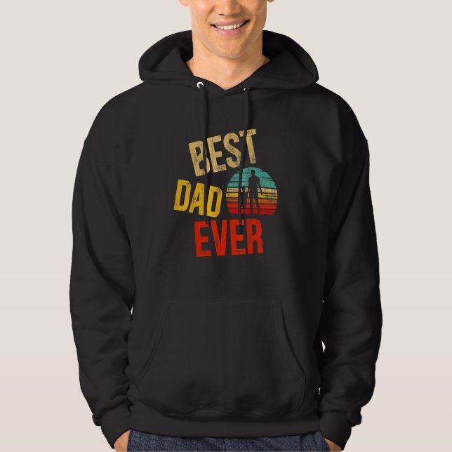 Best Dad Ever  Daddy And Son Dad Fathers Day 2023 Hoodie (Vorderseite)