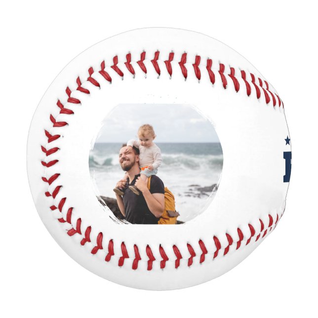 'Best Dad Ever' - Father's Day, Birthday Gift  Baseball (Vorderseite Links)
