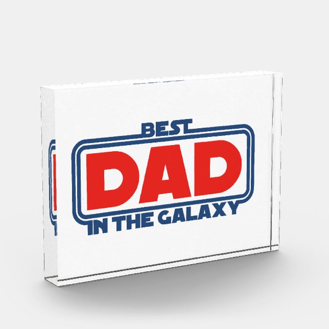 Best Dad in the Galaxy Fotoblock (Links)