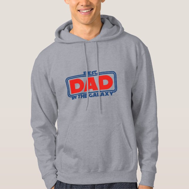 Best Dad in the Galaxy Hoodie (Vorderseite)