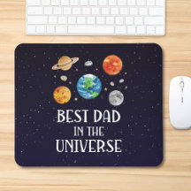 Best Dad in The Universe Funny Quote Fathers Day