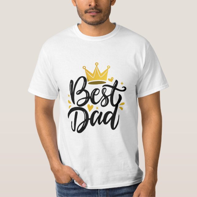 Best Dad T-Shirt (Vorderseite)